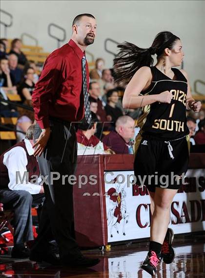 Thumbnail 1 in Maize South vs. Hesston (KSHSAA 4A Substate Semi-Finals) photogallery.