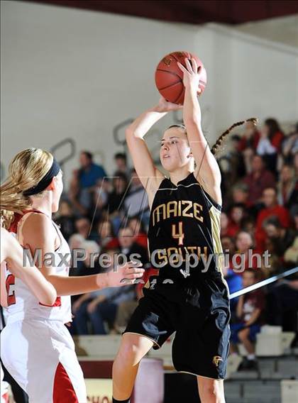 Thumbnail 2 in Maize South vs. Hesston (KSHSAA 4A Substate Semi-Finals) photogallery.