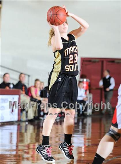 Thumbnail 2 in Maize South vs. Hesston (KSHSAA 4A Substate Semi-Finals) photogallery.