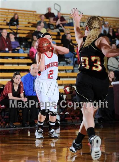Thumbnail 3 in Maize South vs. Hesston (KSHSAA 4A Substate Semi-Finals) photogallery.