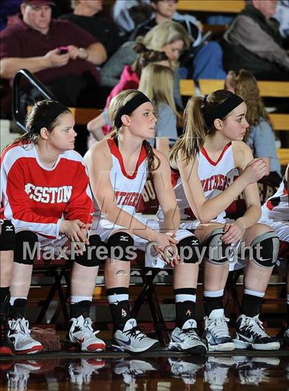 Thumbnail 2 in Maize South vs. Hesston (KSHSAA 4A Substate Semi-Finals) photogallery.