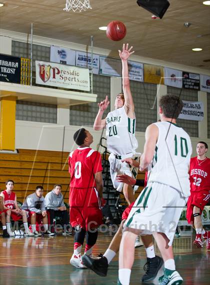 Thumbnail 3 in Bishop Diego [Garcia] vs  St. Bonaventure (Santa Barbara Holiday Classic) photogallery.