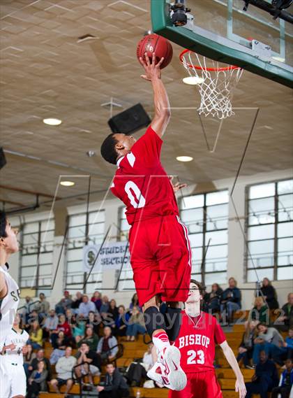 Thumbnail 1 in Bishop Diego [Garcia] vs  St. Bonaventure (Santa Barbara Holiday Classic) photogallery.