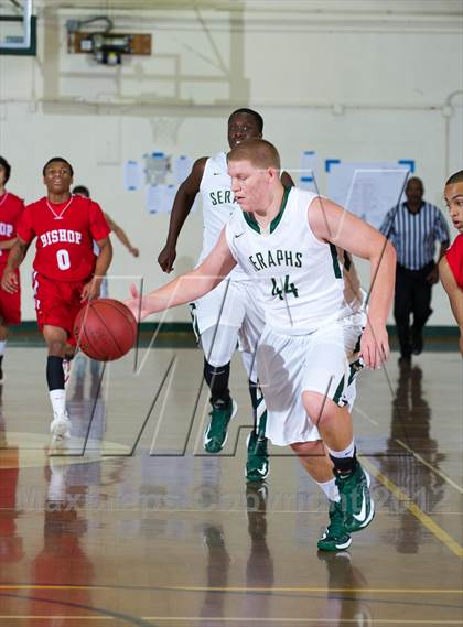 Thumbnail 2 in Bishop Diego [Garcia] vs  St. Bonaventure (Santa Barbara Holiday Classic) photogallery.