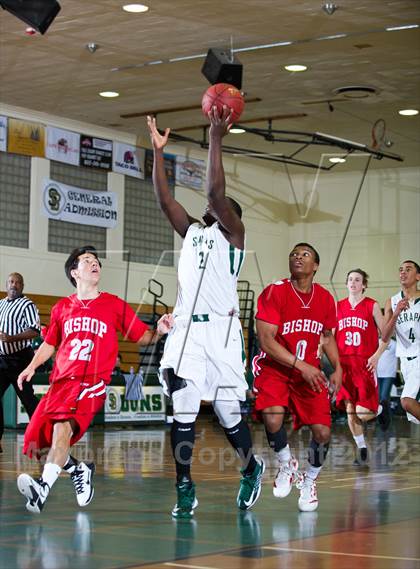 Thumbnail 3 in Bishop Diego [Garcia] vs  St. Bonaventure (Santa Barbara Holiday Classic) photogallery.