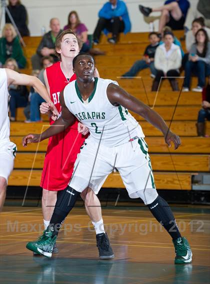 Thumbnail 2 in Bishop Diego [Garcia] vs  St. Bonaventure (Santa Barbara Holiday Classic) photogallery.