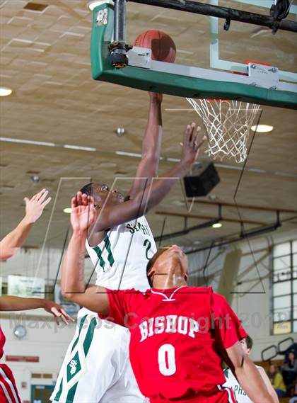 Thumbnail 3 in Bishop Diego [Garcia] vs  St. Bonaventure (Santa Barbara Holiday Classic) photogallery.