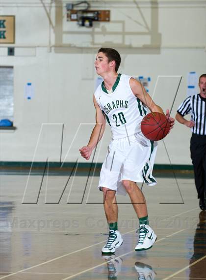 Thumbnail 2 in Bishop Diego [Garcia] vs  St. Bonaventure (Santa Barbara Holiday Classic) photogallery.