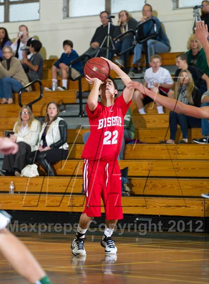 Thumbnail 2 in Bishop Diego [Garcia] vs  St. Bonaventure (Santa Barbara Holiday Classic) photogallery.