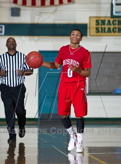 Thumbnail 2 in Bishop Diego [Garcia] vs  St. Bonaventure (Santa Barbara Holiday Classic) photogallery.