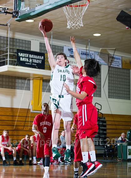 Thumbnail 3 in Bishop Diego [Garcia] vs  St. Bonaventure (Santa Barbara Holiday Classic) photogallery.