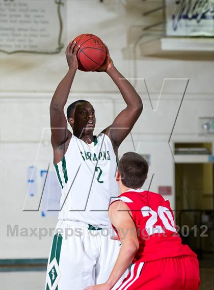 Thumbnail 3 in Bishop Diego [Garcia] vs  St. Bonaventure (Santa Barbara Holiday Classic) photogallery.