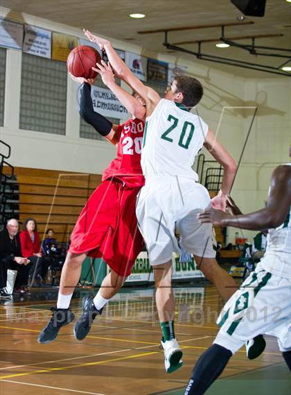 Thumbnail 1 in Bishop Diego [Garcia] vs  St. Bonaventure (Santa Barbara Holiday Classic) photogallery.