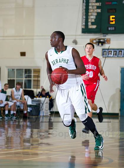 Thumbnail 1 in Bishop Diego [Garcia] vs  St. Bonaventure (Santa Barbara Holiday Classic) photogallery.