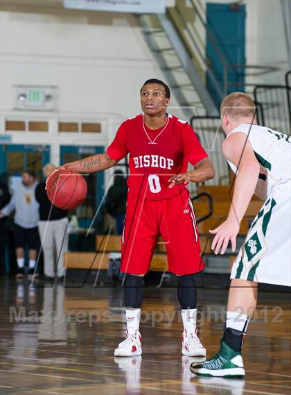 Thumbnail 2 in Bishop Diego [Garcia] vs  St. Bonaventure (Santa Barbara Holiday Classic) photogallery.