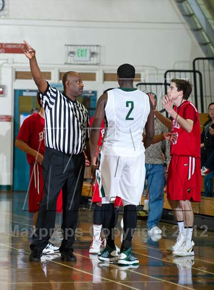Thumbnail 2 in Bishop Diego [Garcia] vs  St. Bonaventure (Santa Barbara Holiday Classic) photogallery.