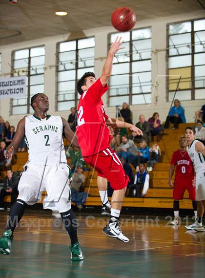 Thumbnail 2 in Bishop Diego [Garcia] vs  St. Bonaventure (Santa Barbara Holiday Classic) photogallery.