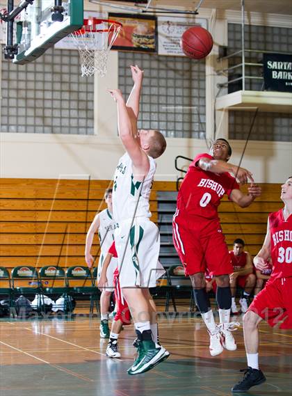 Thumbnail 1 in Bishop Diego [Garcia] vs  St. Bonaventure (Santa Barbara Holiday Classic) photogallery.