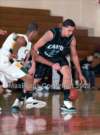 Thumbnail 2 in Canyon Springs vs Cajon (Rose City Round Ball Classic) photogallery.