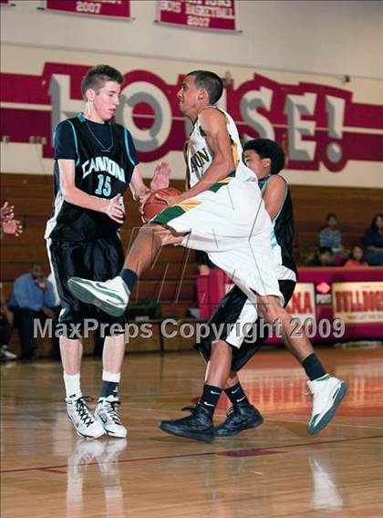 Thumbnail 1 in Canyon Springs vs Cajon (Rose City Round Ball Classic) photogallery.