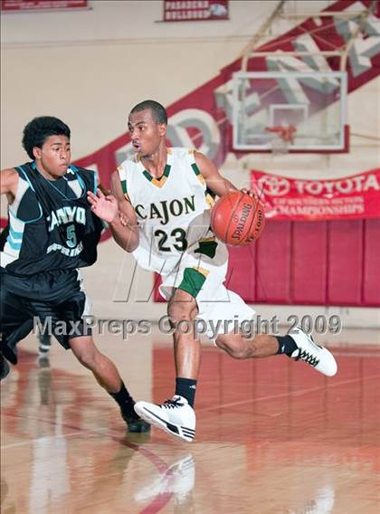 Thumbnail 3 in Canyon Springs vs Cajon (Rose City Round Ball Classic) photogallery.