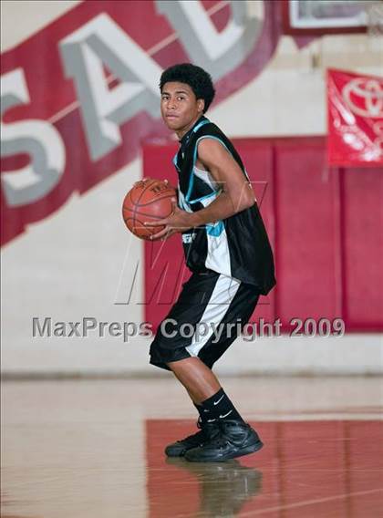 Thumbnail 1 in Canyon Springs vs Cajon (Rose City Round Ball Classic) photogallery.