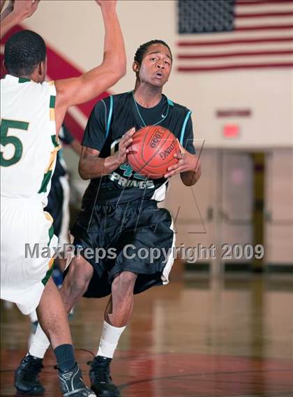 Thumbnail 2 in Canyon Springs vs Cajon (Rose City Round Ball Classic) photogallery.
