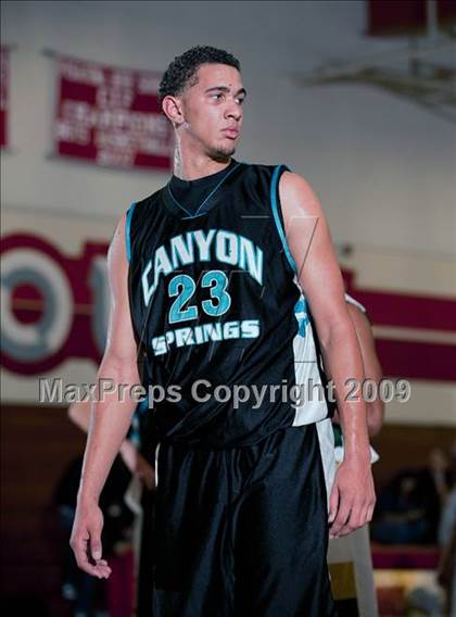 Thumbnail 3 in Canyon Springs vs Cajon (Rose City Round Ball Classic) photogallery.