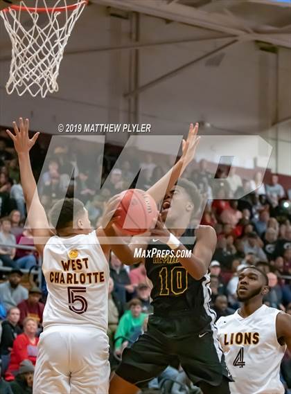 Thumbnail 3 in West Charlotte vs. R.J. Reynolds (NCHSAA Western Regional Final) photogallery.