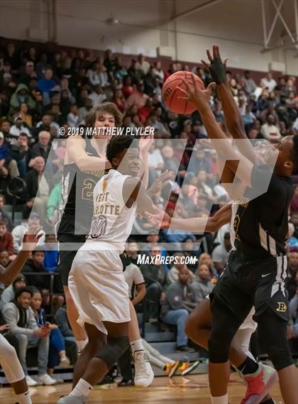Thumbnail 1 in West Charlotte vs. R.J. Reynolds (NCHSAA Western Regional Final) photogallery.