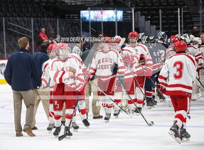 Thumbnail 2 in Regis Jesuit vs Chaparral (CHSAA Hockey Semifinal) photogallery.