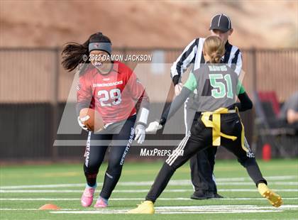 Thumbnail 3 in Virgin Valley vs Desert Oasis (Lady Bulldogs Invitational) photogallery.