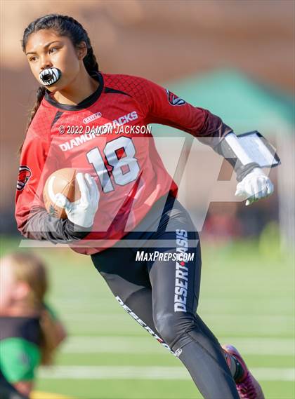 Thumbnail 3 in Virgin Valley vs Desert Oasis (Lady Bulldogs Invitational) photogallery.
