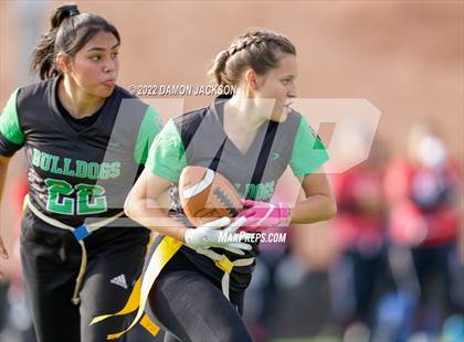 Thumbnail 3 in Virgin Valley vs Desert Oasis (Lady Bulldogs Invitational) photogallery.