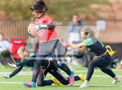 Thumbnail 3 in Virgin Valley vs Desert Oasis (Lady Bulldogs Invitational) photogallery.