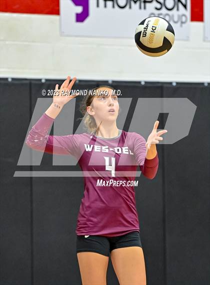 Thumbnail 3 in Wes-Del @ Cowan (Delaware County Tournament)  photogallery.