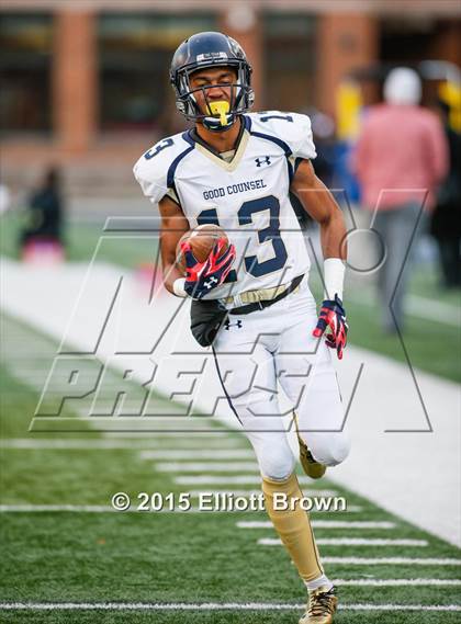 Thumbnail 1 in Our Lady of Good Counsel vs DeMatha (WCAC Final) photogallery.
