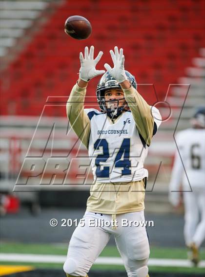 Thumbnail 2 in Our Lady of Good Counsel vs DeMatha (WCAC Final) photogallery.
