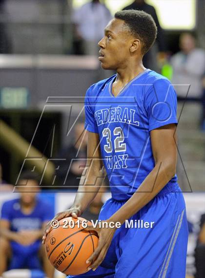 Thumbnail 1 in Federal Way vs Curtis (4A SPSL Tournament) photogallery.