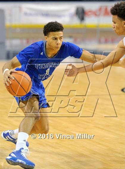 Thumbnail 2 in Federal Way vs Curtis (4A SPSL Tournament) photogallery.