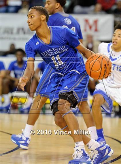 Thumbnail 1 in Federal Way vs Curtis (4A SPSL Tournament) photogallery.