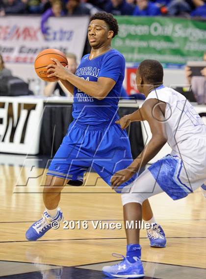 Thumbnail 2 in Federal Way vs Curtis (4A SPSL Tournament) photogallery.