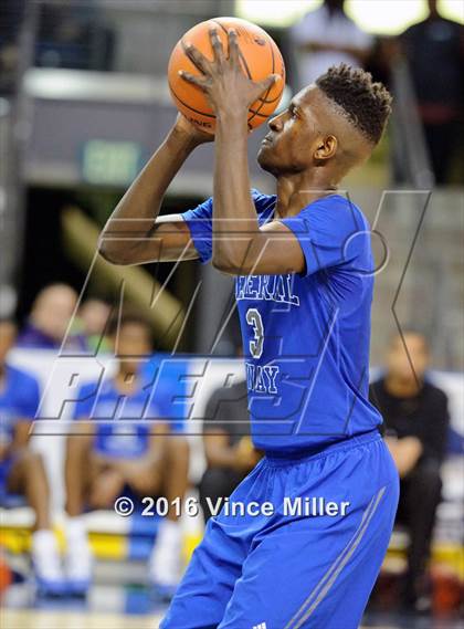 Thumbnail 1 in Federal Way vs Curtis (4A SPSL Tournament) photogallery.