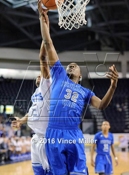 Thumbnail 3 in Federal Way vs Curtis (4A SPSL Tournament) photogallery.