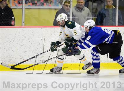 Thumbnail 3 in Suffield/Granby/Windsor Locks vs. Trinity Catholic (CIAC Division II Qualifying Round) photogallery.