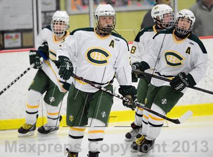 Thumbnail 3 in Suffield/Granby/Windsor Locks vs. Trinity Catholic (CIAC Division II Qualifying Round) photogallery.