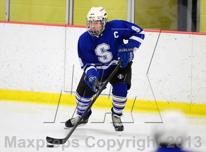 Thumbnail 3 in Suffield/Granby/Windsor Locks vs. Trinity Catholic (CIAC Division II Qualifying Round) photogallery.