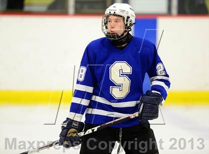 Thumbnail 2 in Suffield/Granby/Windsor Locks vs. Trinity Catholic (CIAC Division II Qualifying Round) photogallery.