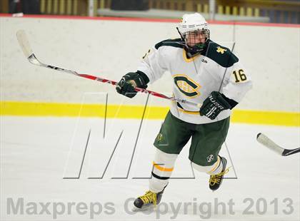 Thumbnail 3 in Suffield/Granby/Windsor Locks vs. Trinity Catholic (CIAC Division II Qualifying Round) photogallery.