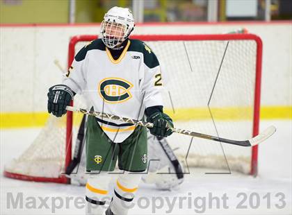 Thumbnail 3 in Suffield/Granby/Windsor Locks vs. Trinity Catholic (CIAC Division II Qualifying Round) photogallery.